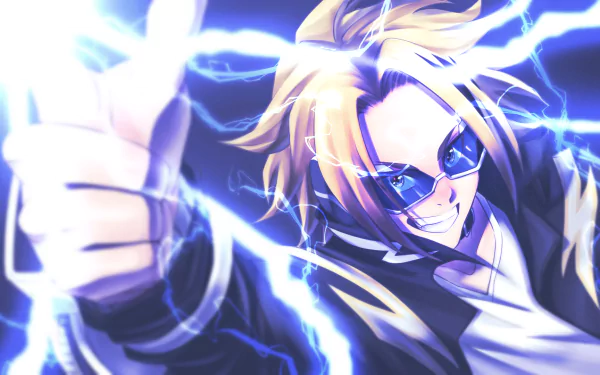 Denki Kaminari Anime My Hero Academia HD Desktop Wallpaper | Background Image