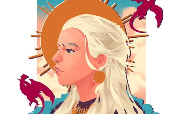  Young Rhaenyra Targaryen from House of the Dragon by Christopher Aaron