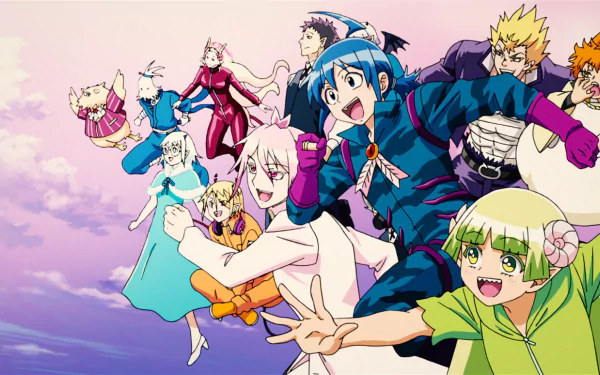 Kerori Crocell Alice Asmodeus Clara Vala Iruma Suzuki Anime Mairimashita! Iruma-kun HD Desktop Wallpaper | Background Image