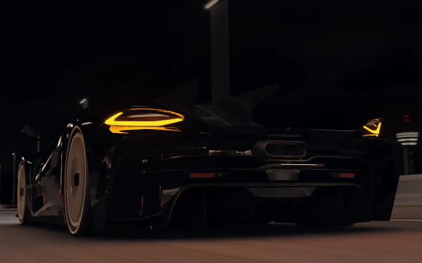  The Koenigsegg Jesko Absolut in the Night