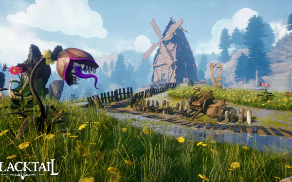 video game Blacktail HD Desktop Wallpaper | Background Image