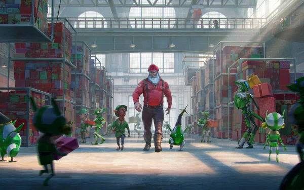  Santa Claus Monster Sleigher - Santa's Workshop by Rob Brunette