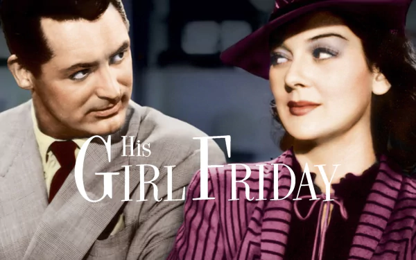 movie His Girl Friday HD Desktop Wallpaper | Background Image