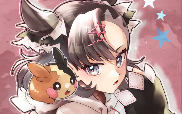  Marnie with a Morpeko