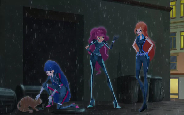 Bloom (Winx Club) Aisha (Winx Club) Musa (Winx Club) TV Show World of Winx HD Desktop Wallpaper | Background Image