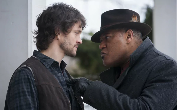 Hugh Dancy Will Graham Laurence Fishburne TV Show Hannibal HD Desktop Wallpaper | Background Image