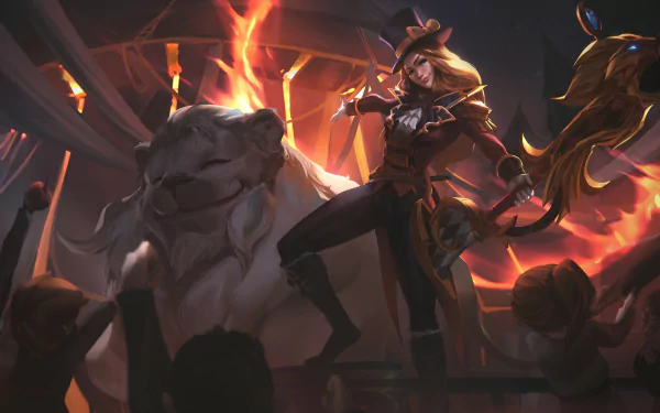  Lion Tamer Caitlyn by Ozan Pulat