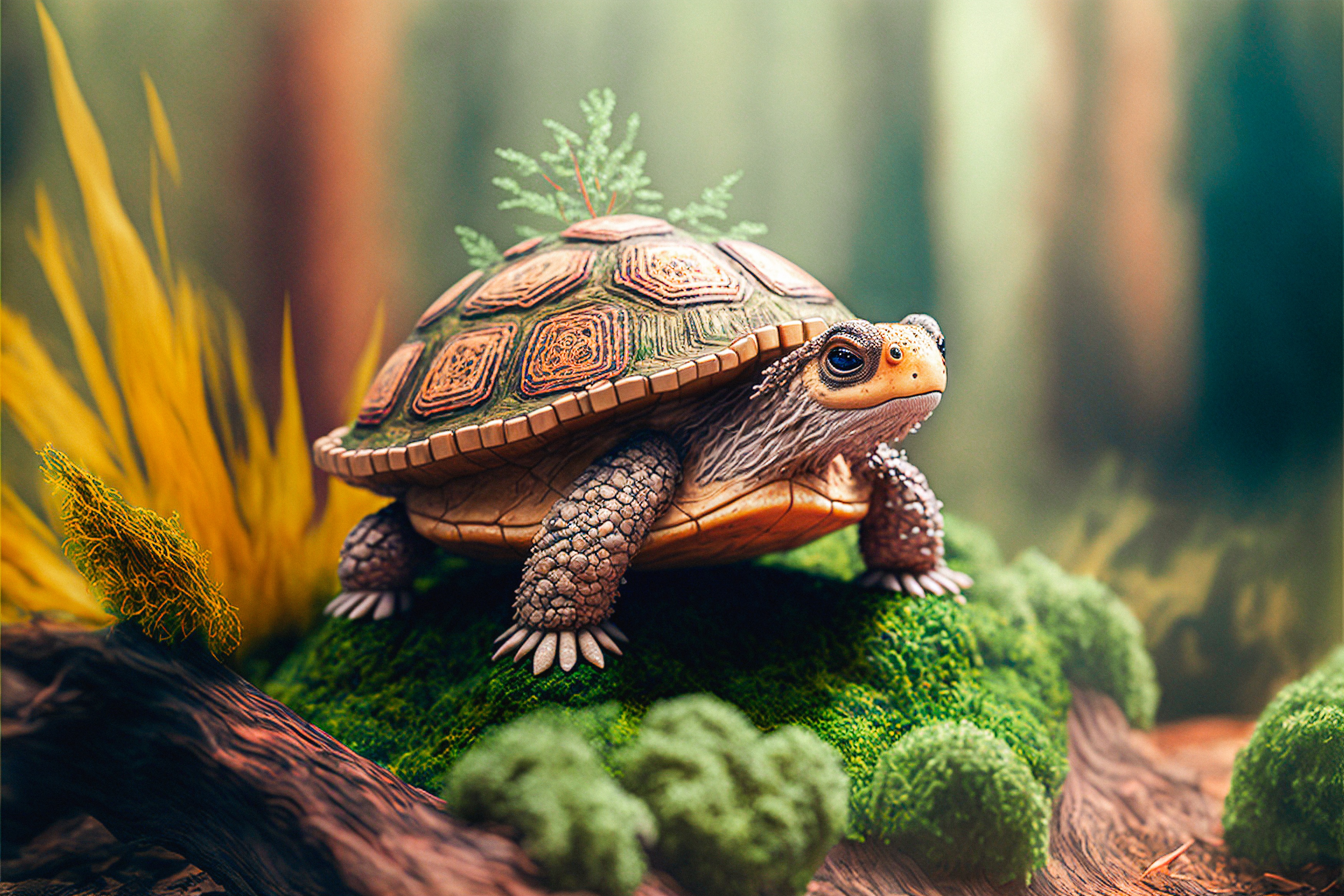Fantasy Turtle HD Wallpaper | Background Image