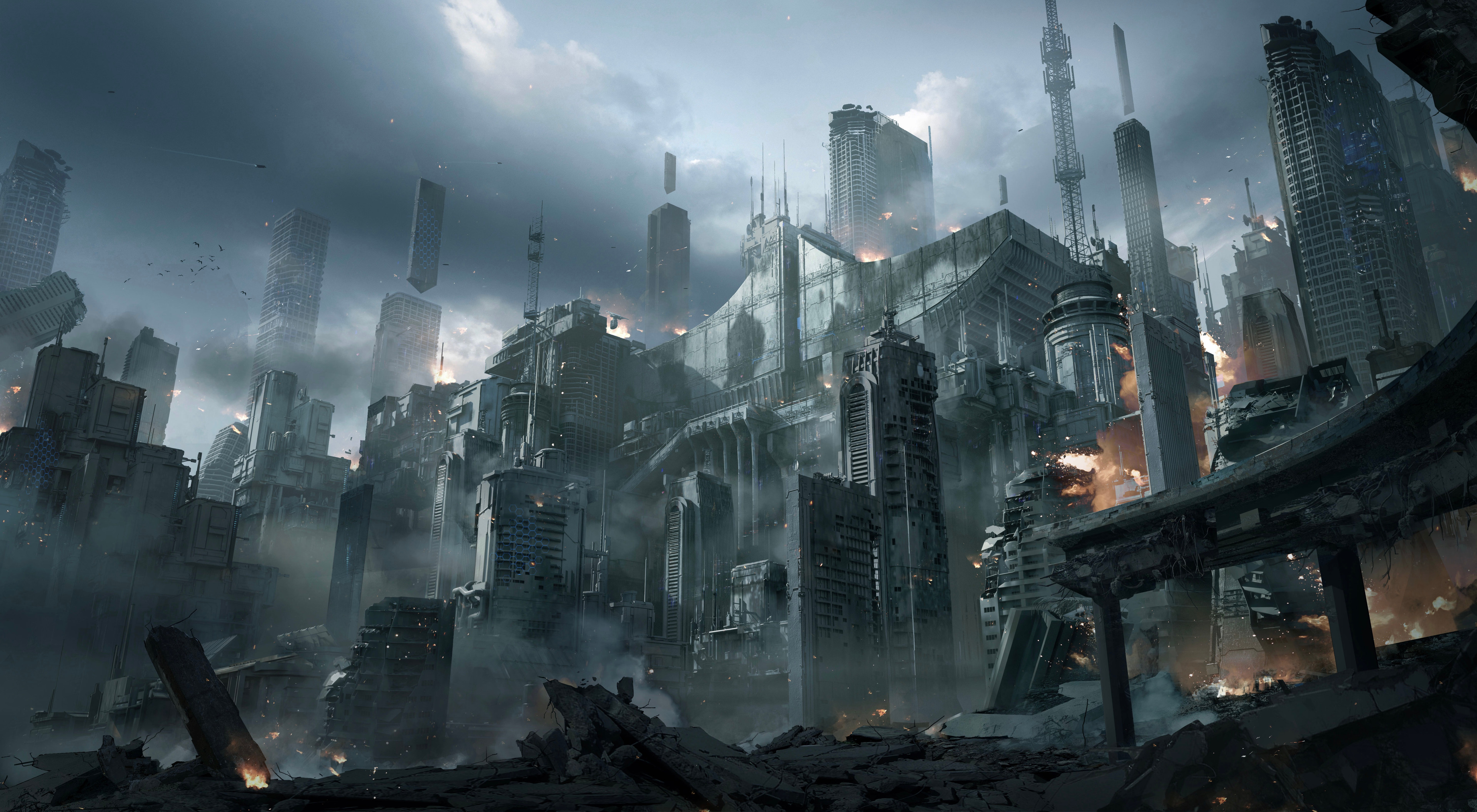 The fortress city after the war by liang liu