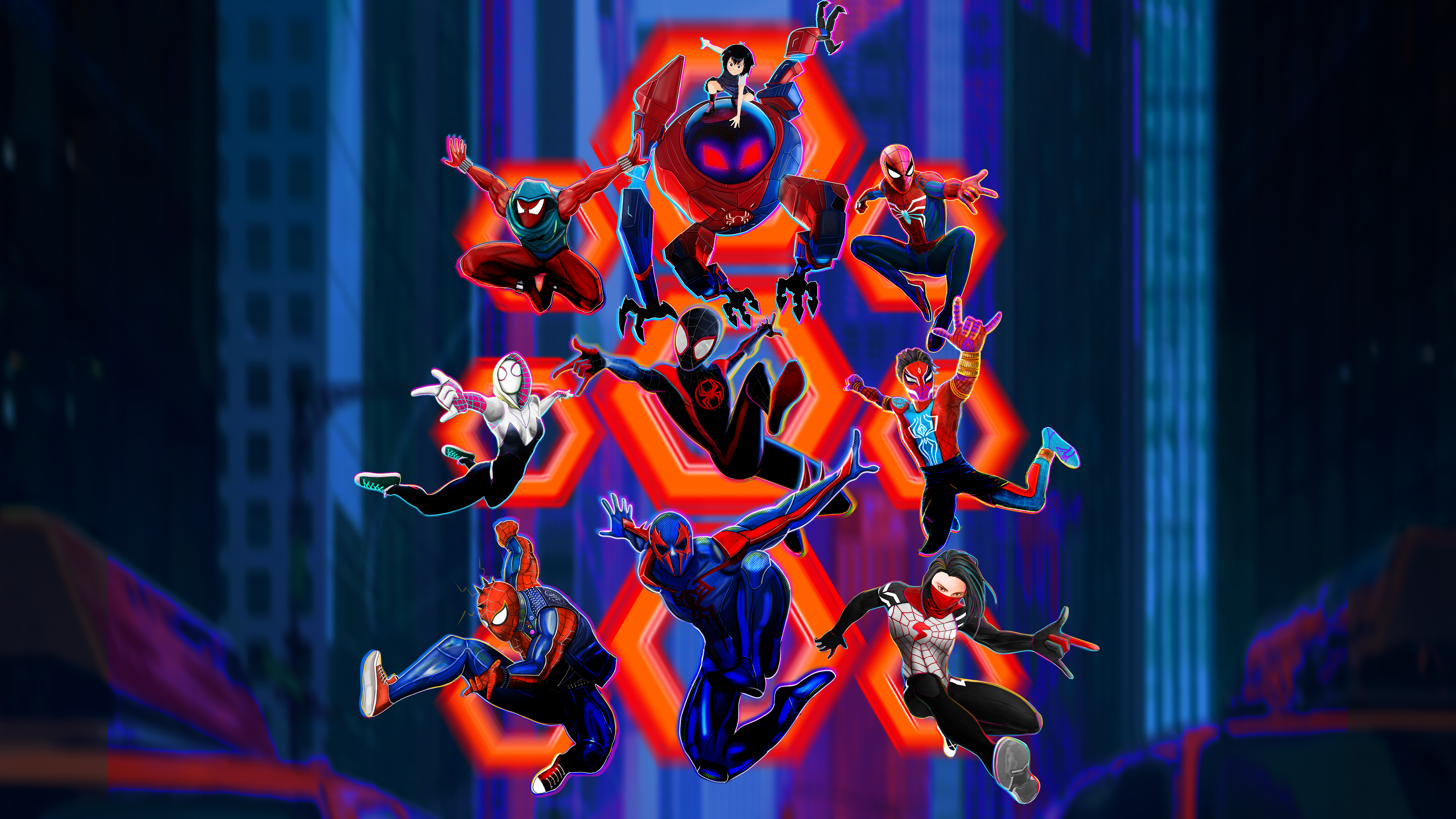 Spiderman across the spiderverse Wallpapers Download