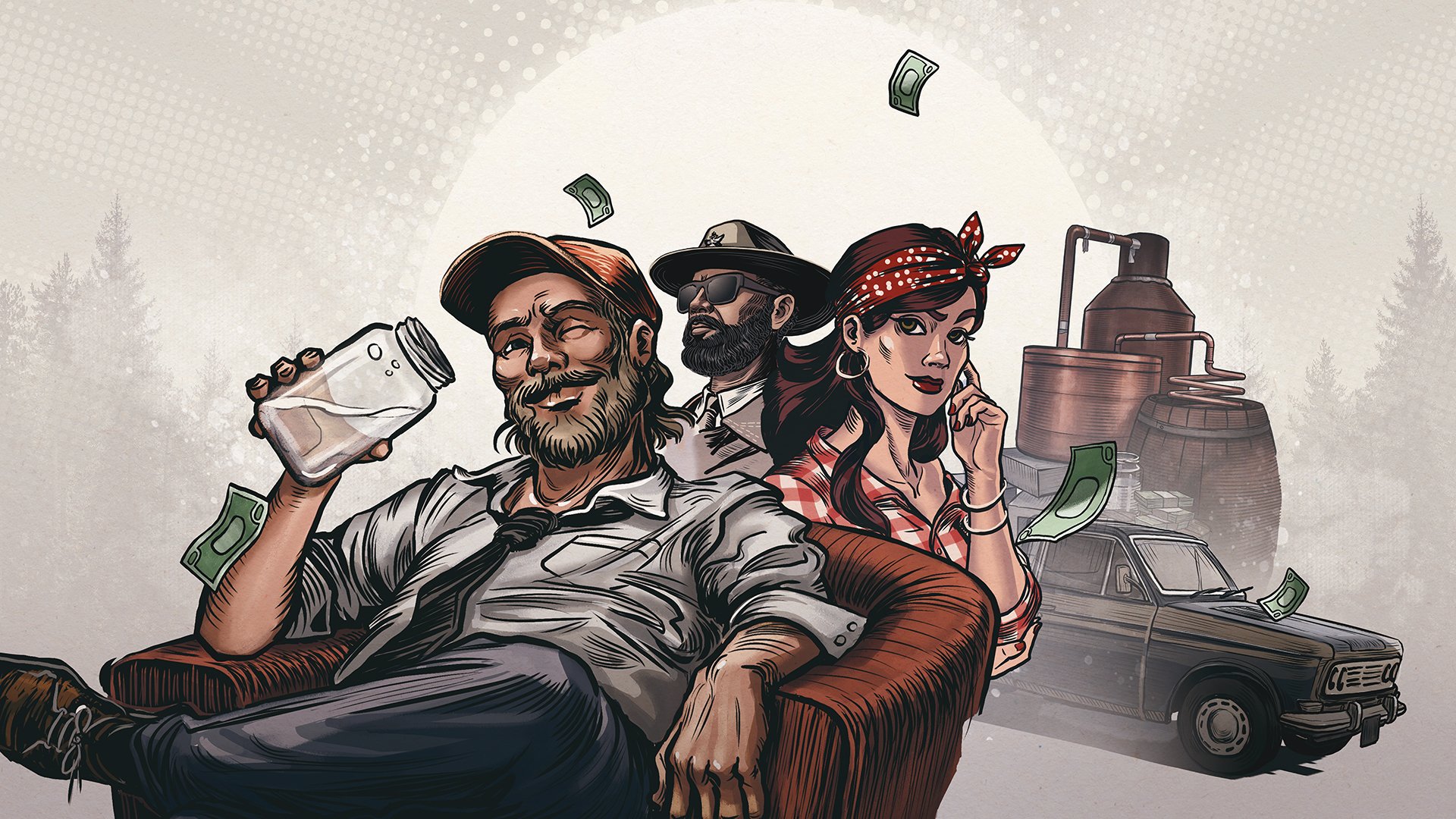 Download Video Game Moonshine Inc. HD Wallpaper