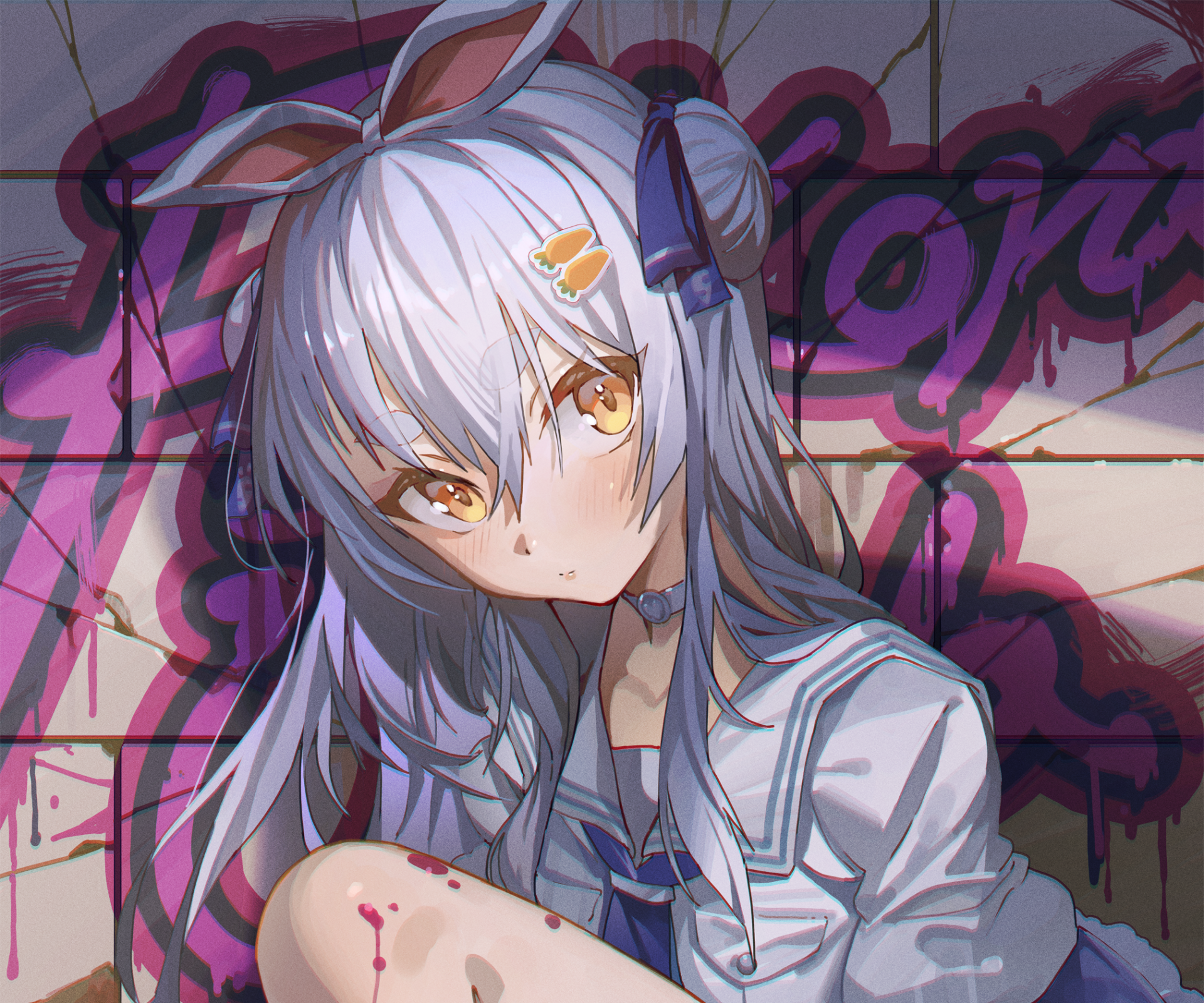 Download Hololive Usada Pekora Anime Virtual Youtuber HD Wallpaper by HxxG