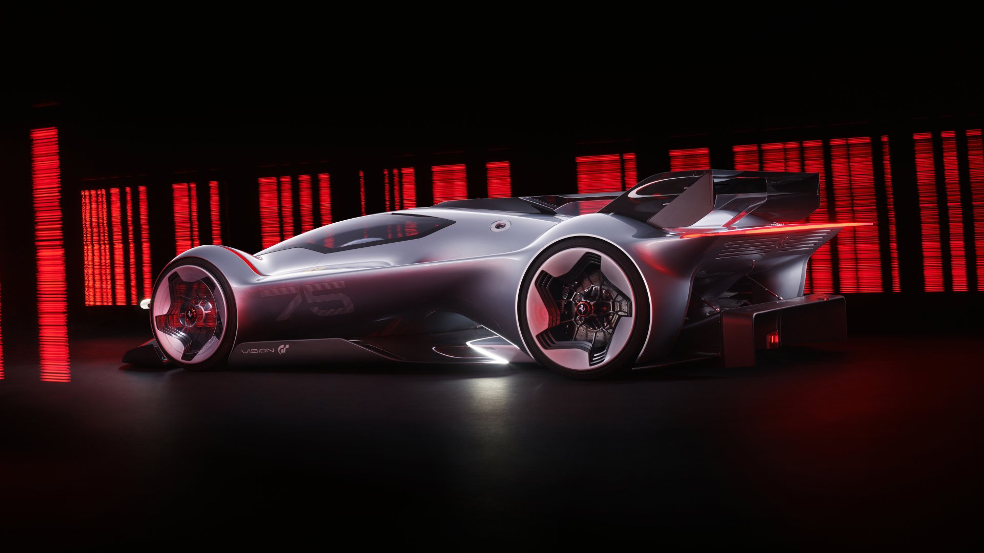 Download Vehicle Ferrari Vision Gran Turismo 8k Ultra HD Wallpaper