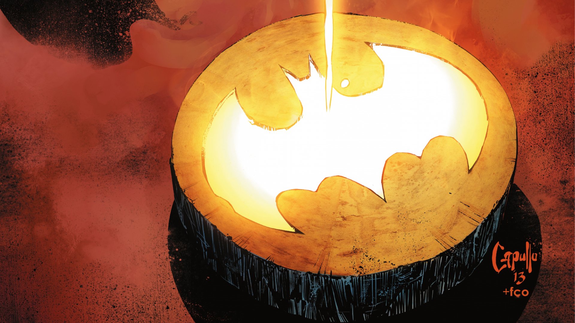 Download Comic Batman: Zero Year HD Wallpaper by Greg Capullo