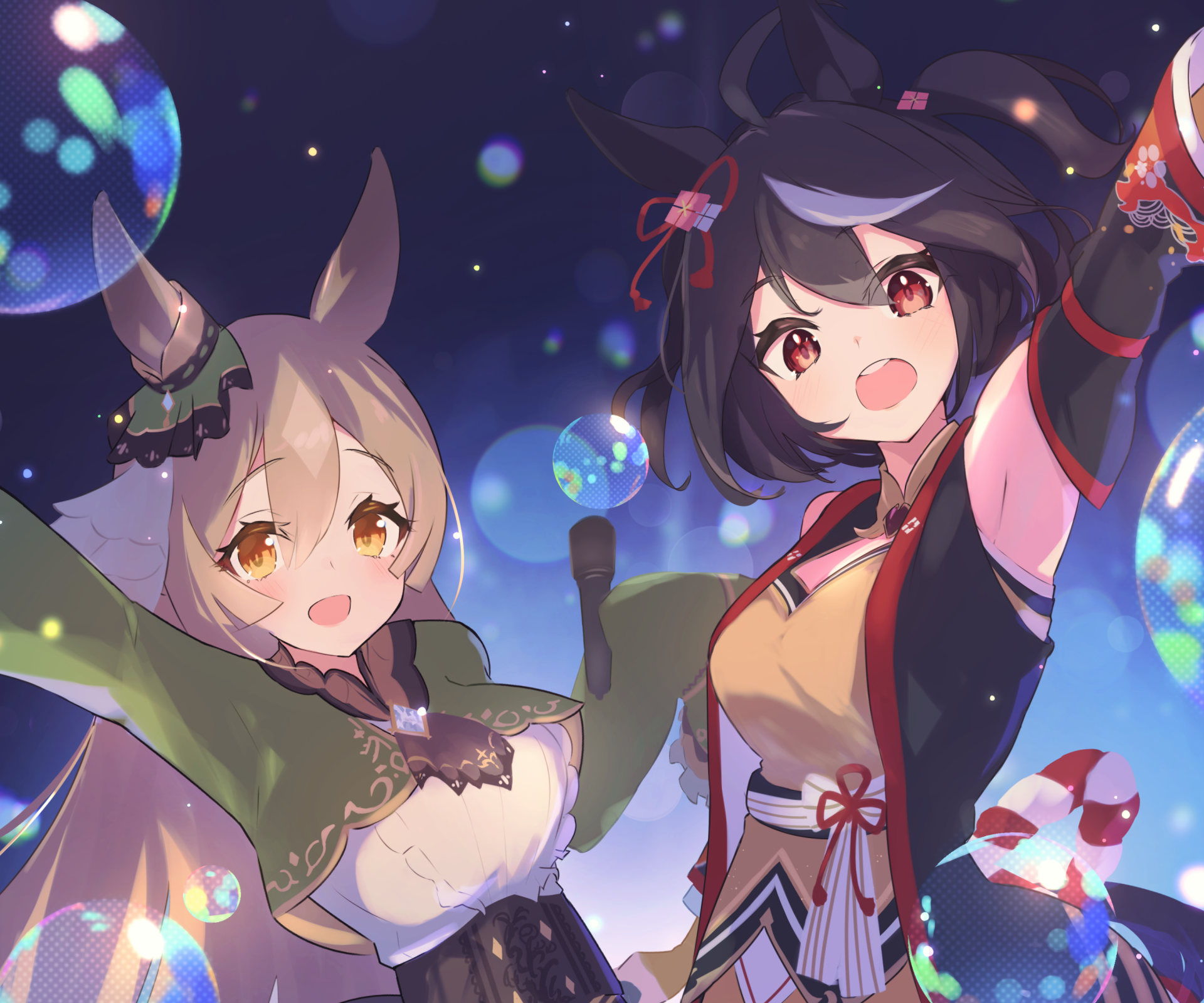 Download Satono Diamond Kitasan Black Anime Uma Musume: Pretty Derby HD Wallpaper