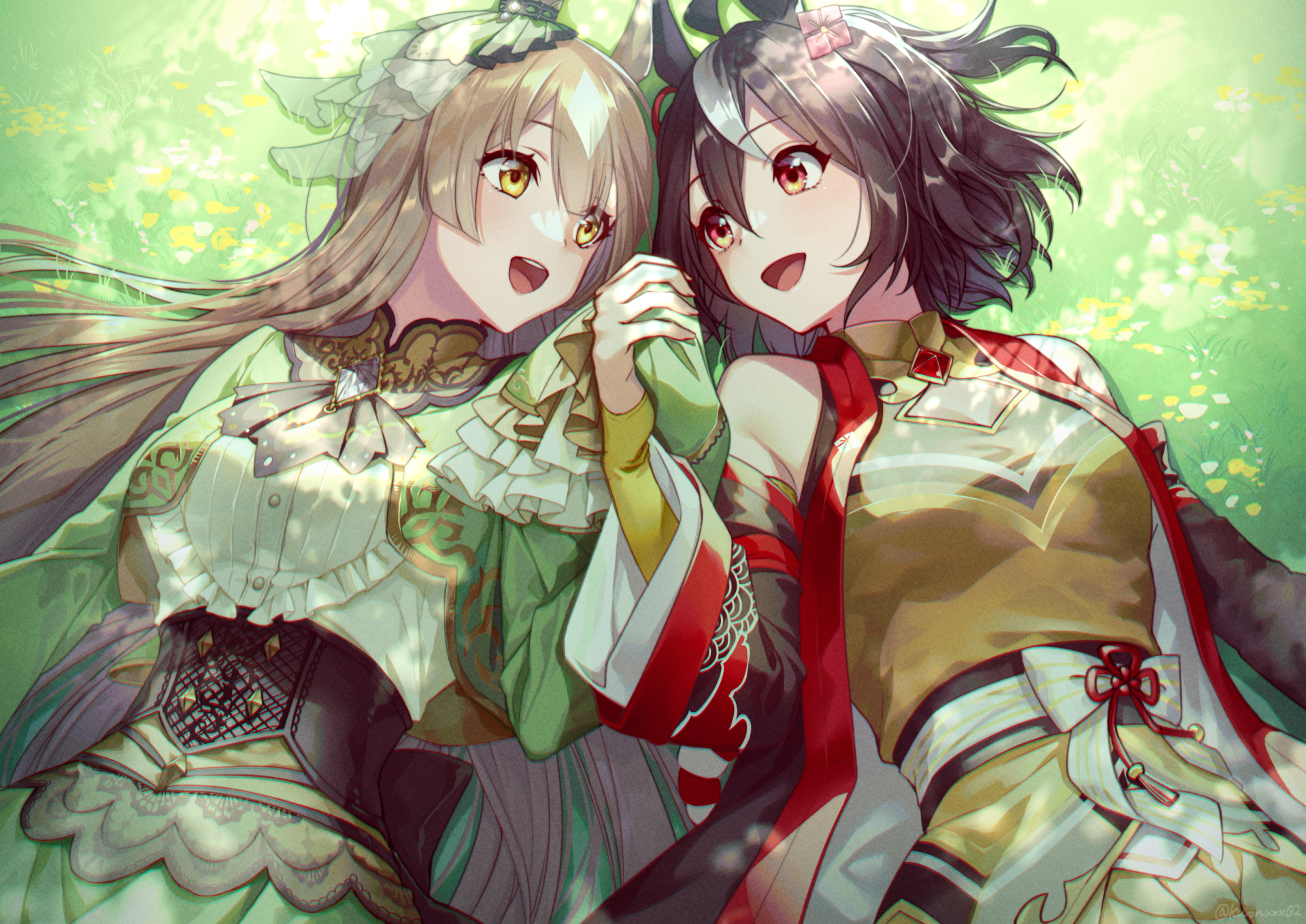 Download Satono Diamond Kitasan Black Anime Uma Musume: Pretty Derby HD Wallpaper