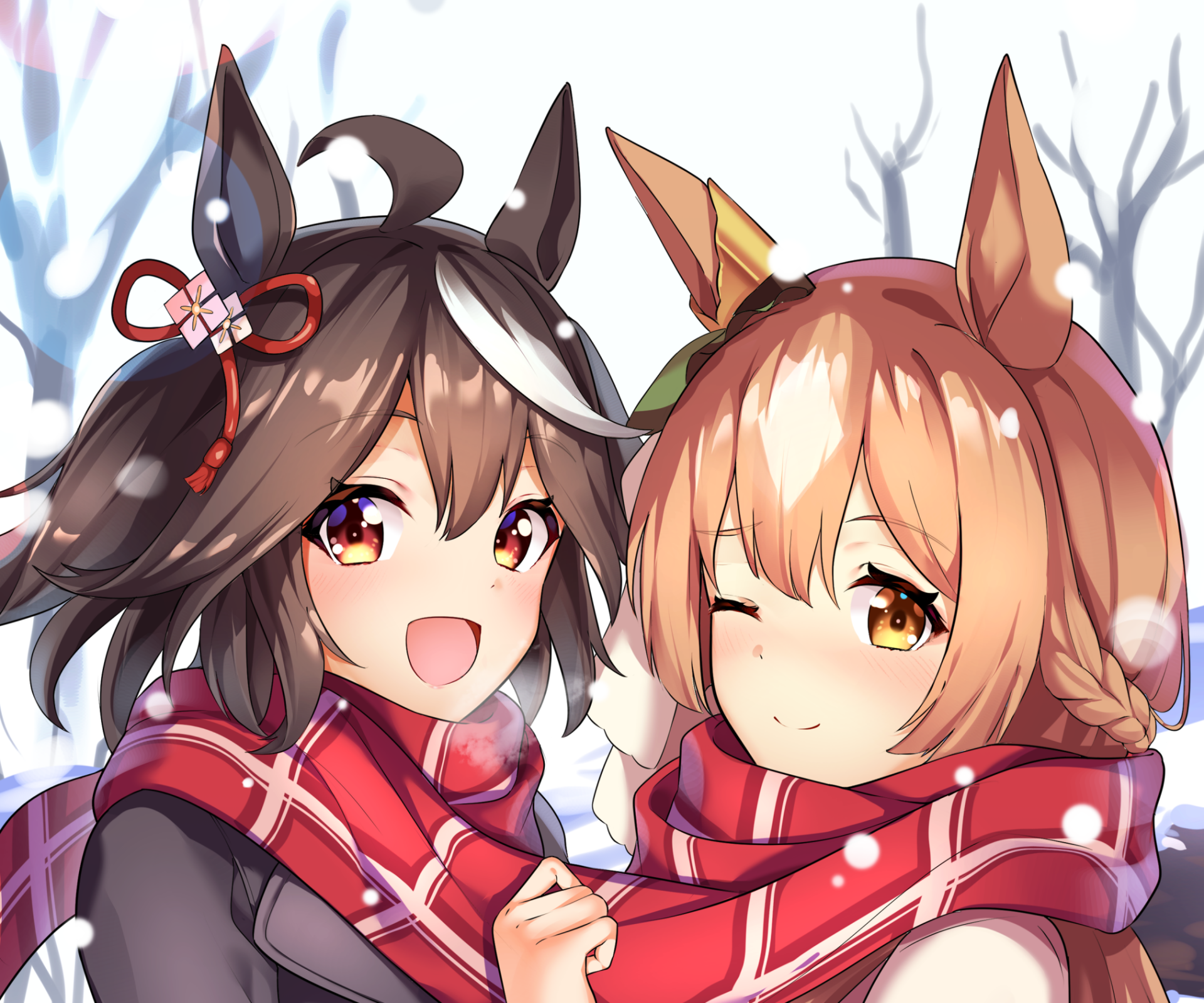 Download Satono Diamond Kitasan Black Anime Uma Musume: Pretty Derby HD Wallpaper