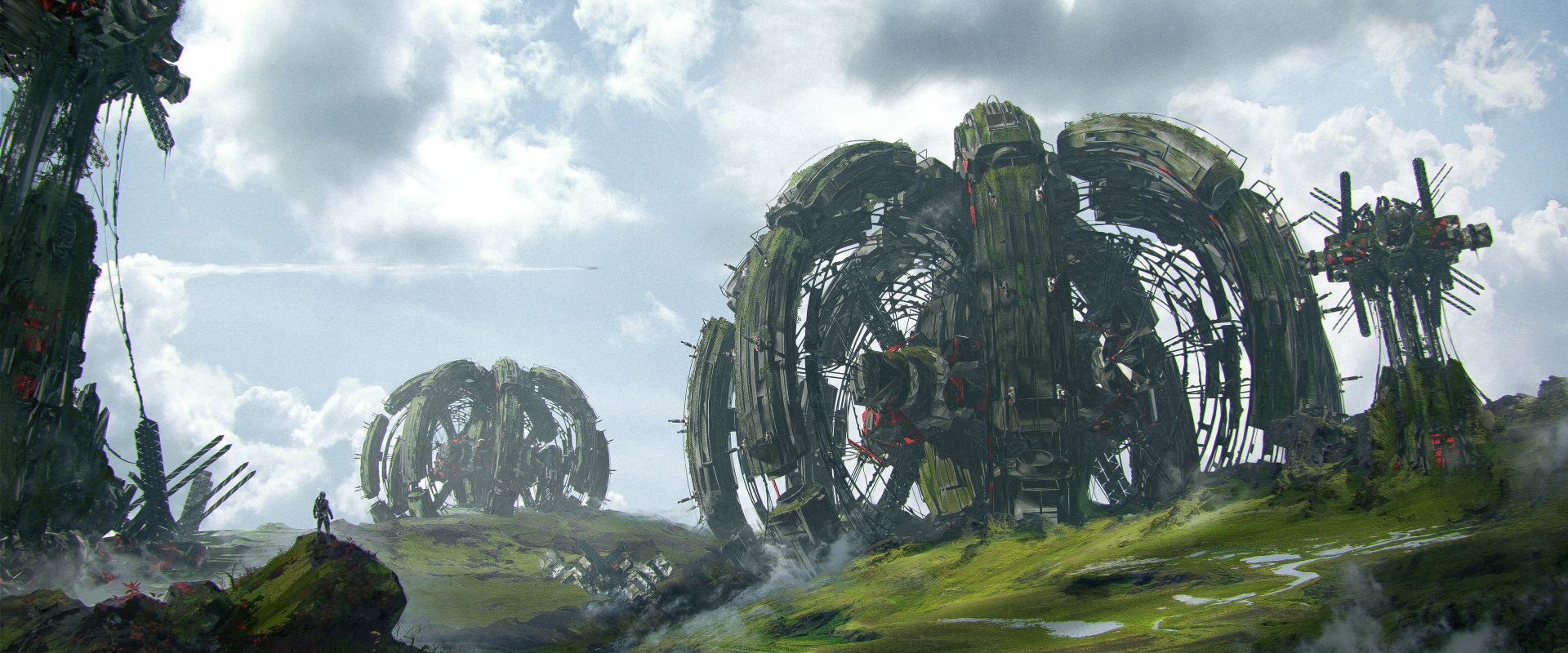 Download Sci Fi Structure HD Wallpaper by Prabhu B | 3840x1600 ...