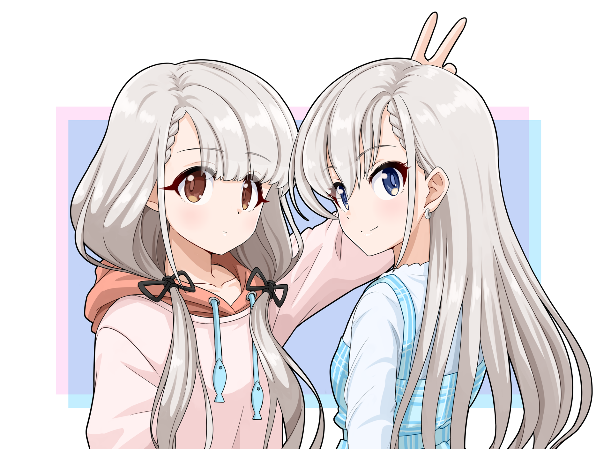 Download Nagi Hisakawa Hisakawa Twins Hayate Hisakawa Anime THE IDOLM@STER: Cinderella Girls Starlight Stage HD Wallpaper