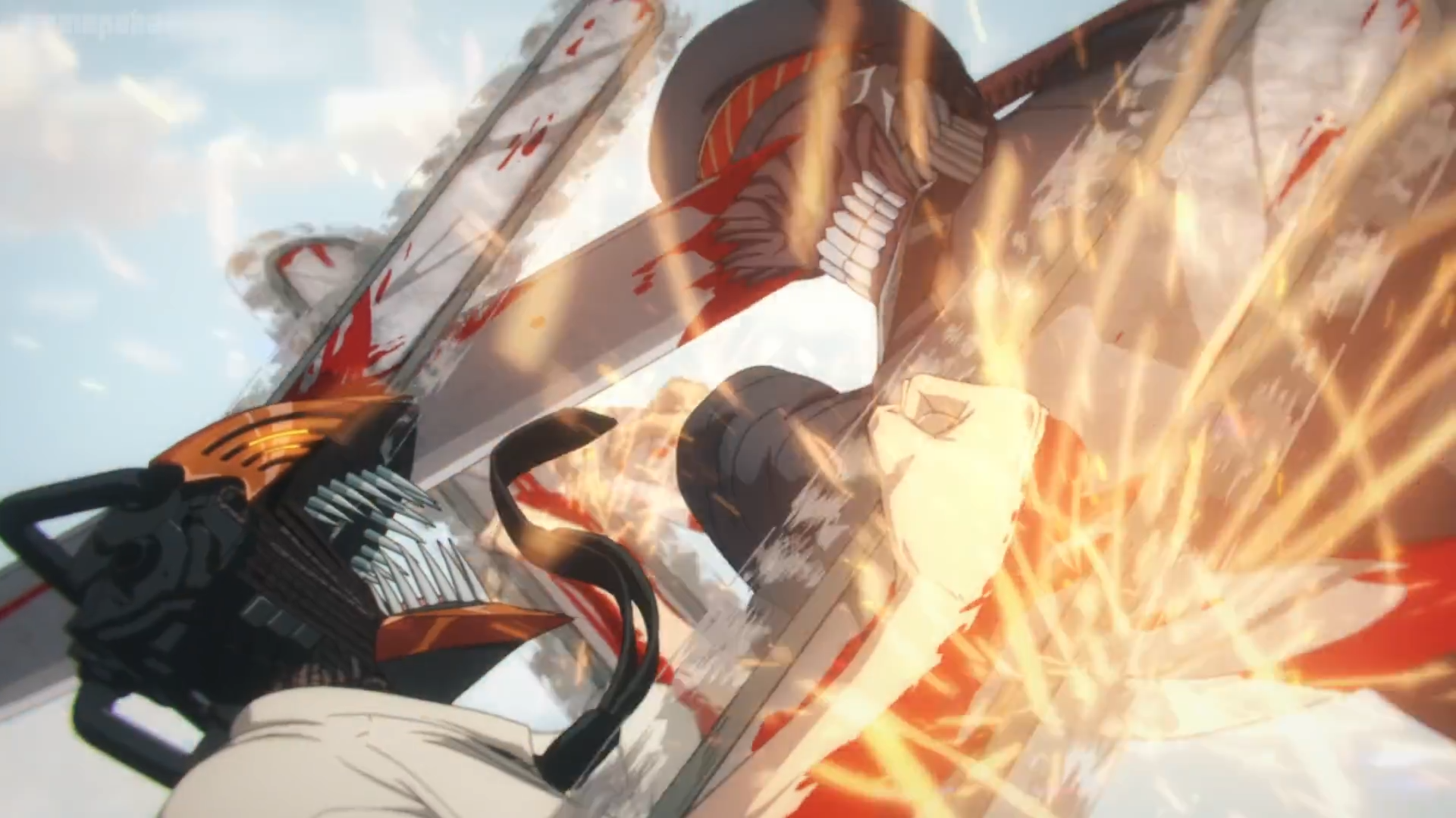 Download Katana Man (Chainsaw Man) Denji (Chainsaw Man) Anime Chainsaw Man HD Wallpaper