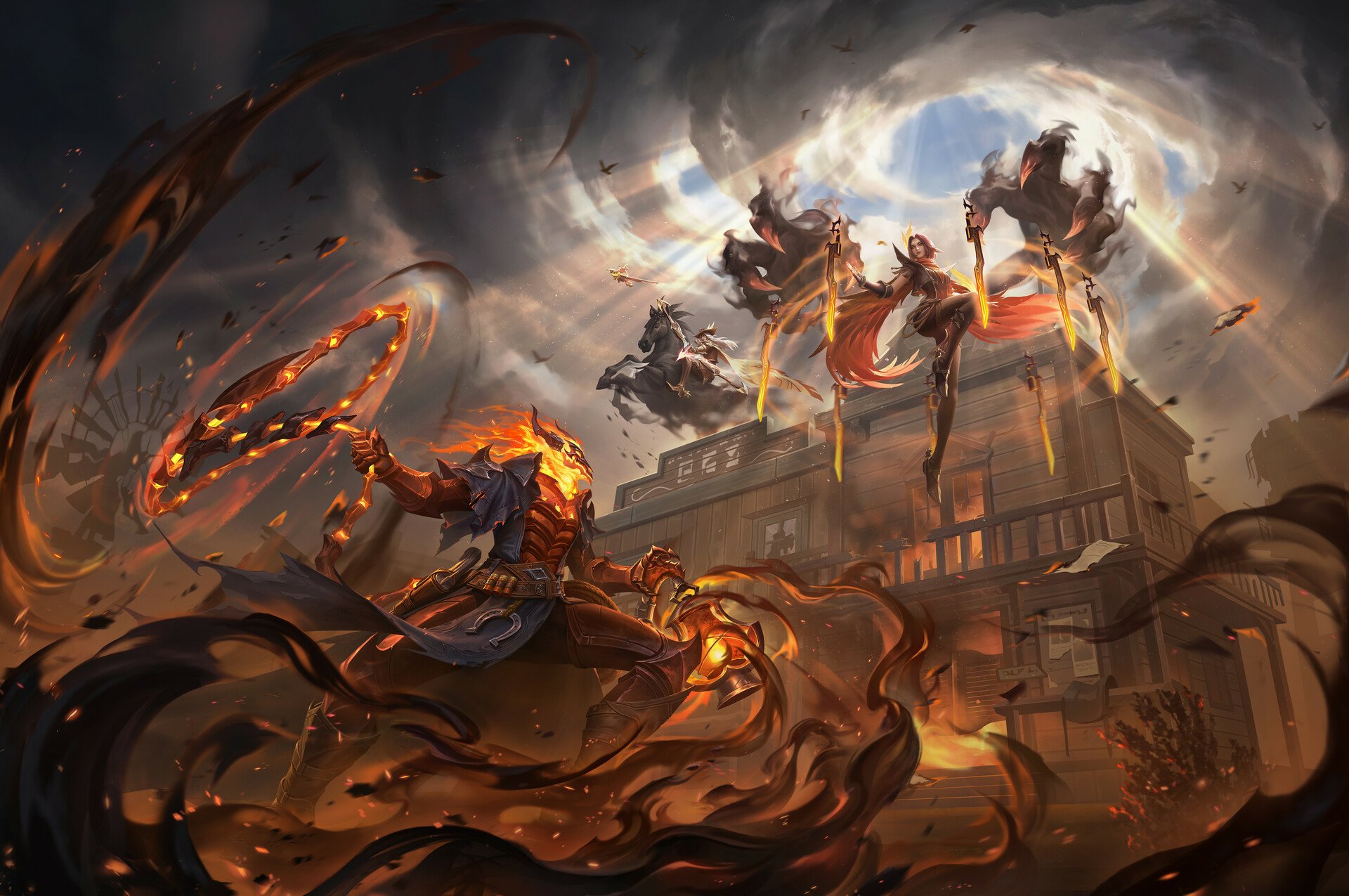 Download Video Game League Of Legends HD Wallpaper by BlackVIII