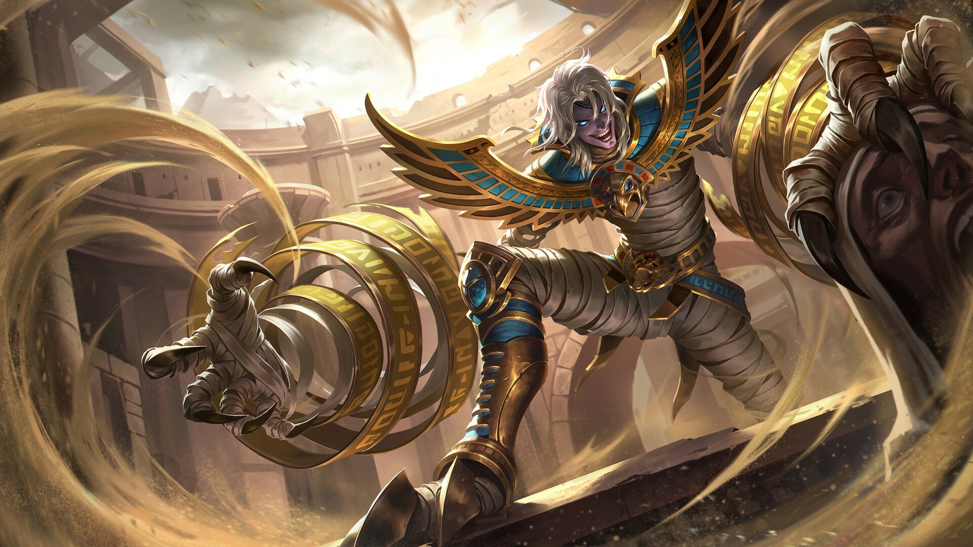 Download Video Game Mobile Legends: Bang Bang Khufra (Mobile Legends) HD Wallpaper by BlackVIII