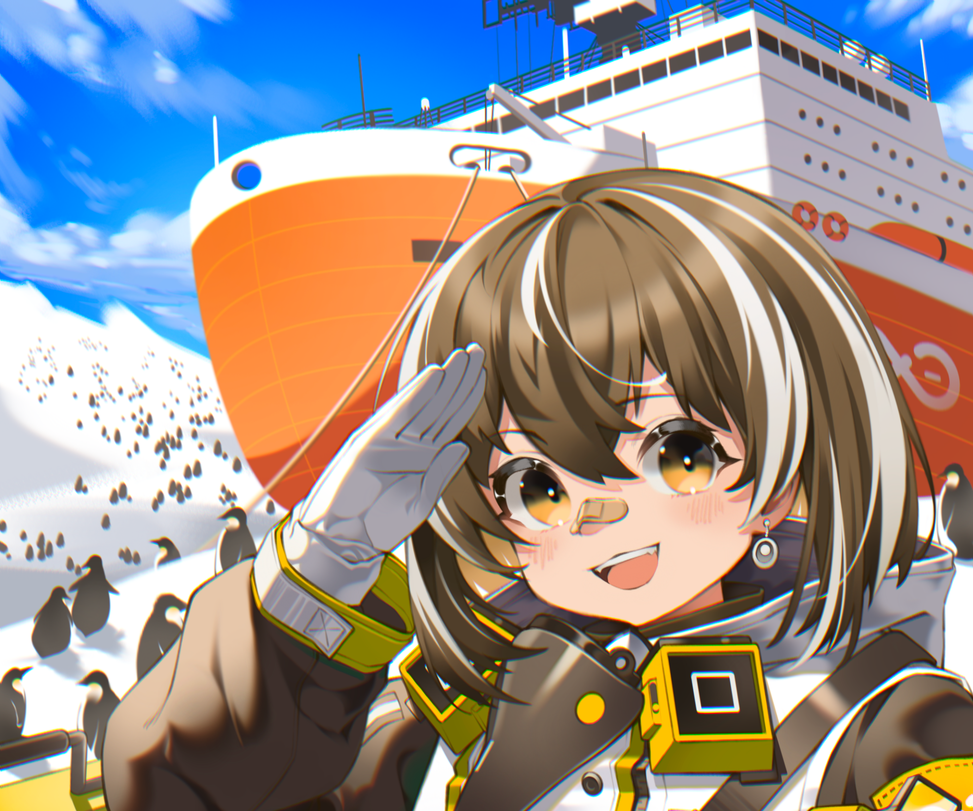 Download Magallan (Arknights) Video Game Arknights HD Wallpaper by Mars-1