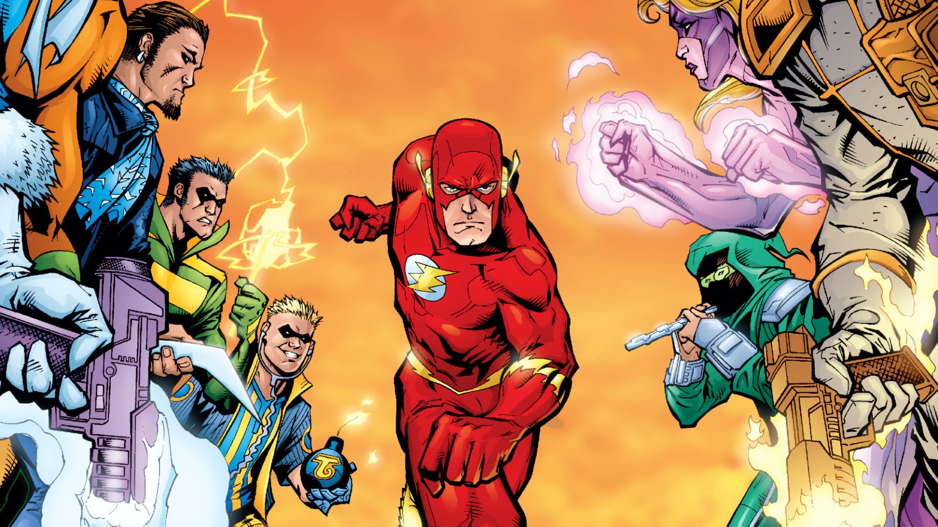 Download Comic Flash HD Wallpaper