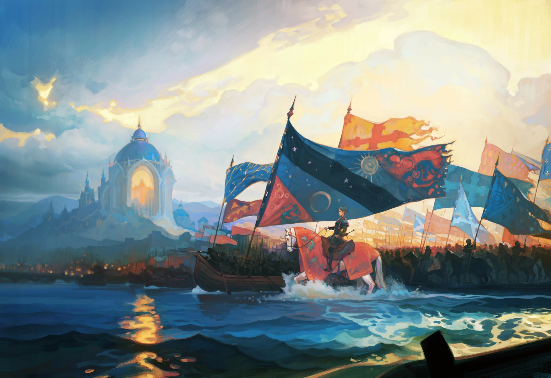 Download Fantasy Warrior Fantasy Warrior HD Wallpaper by Igor Artyomenko