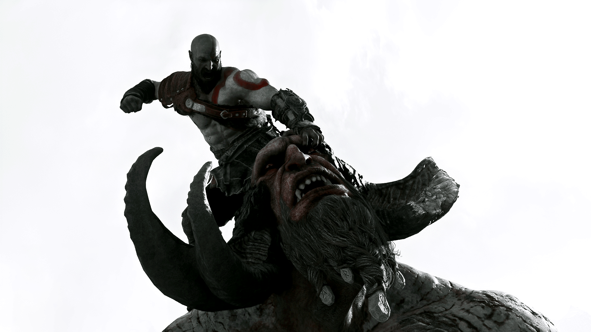 Kratos defeating Brenna Dauði by lucasmoran