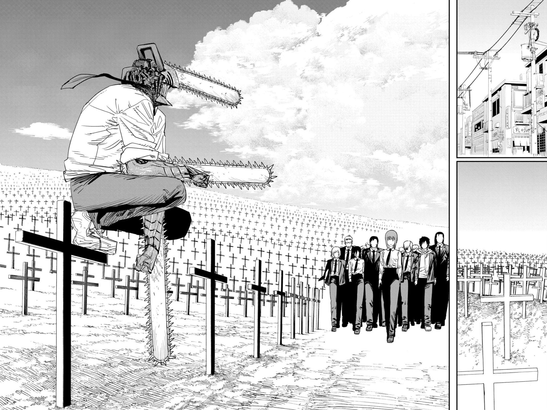 Download Anime Chainsaw Man HD Wallpaper