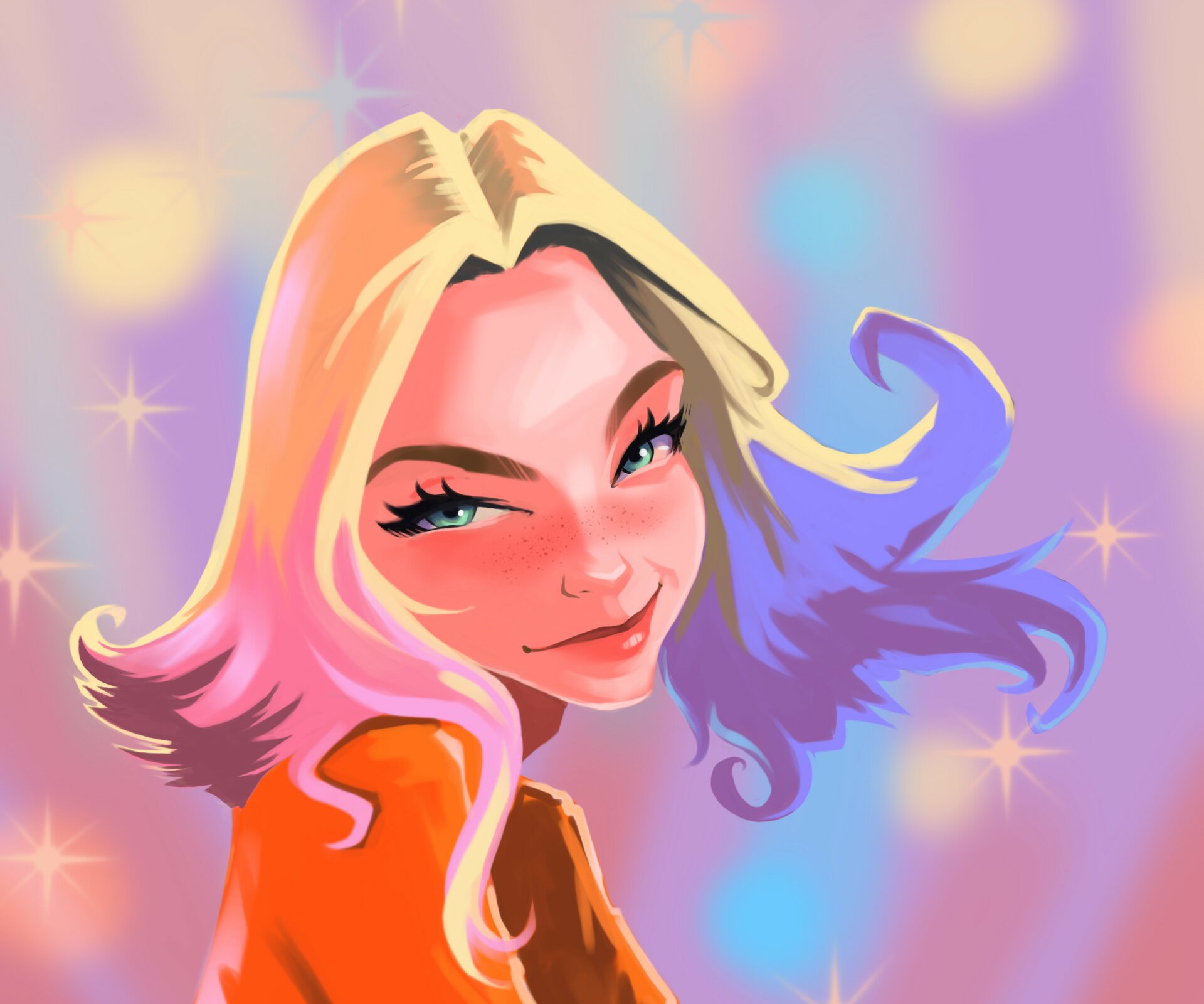 Download Enid Sinclair TV Show Wednesday HD Wallpaper by Javier Fernández Bernades