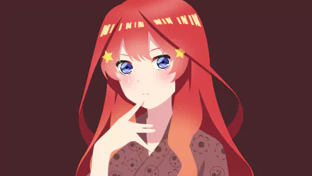 Itsuki Nakano Anime The Quintessential Quintuplets HD Desktop Wallpaper | Background Image