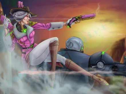  Ashe and B.O.B. by Zack Herschler