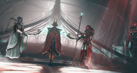  Endless Space 2 - Nakalim throne room by Thibault Girard
