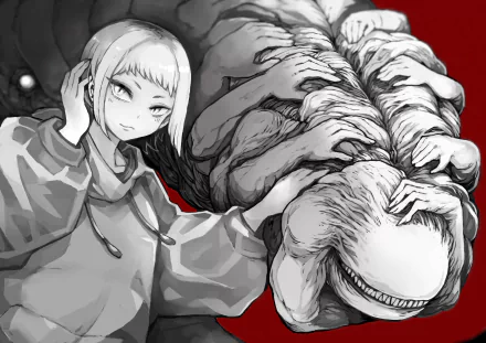 Snake Devil (Chainsaw Man) Akane Sawatari Anime Chainsaw Man HD Desktop Wallpaper | Background Image