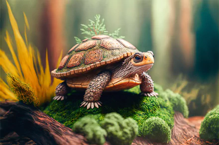 fantasy turtle HD Desktop Wallpaper | Background Image
