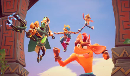 video game Crash Team Rumble HD Desktop Wallpaper | Background Image