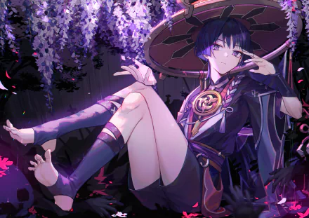  Scaramouche the Wanderer by CabbageKaya