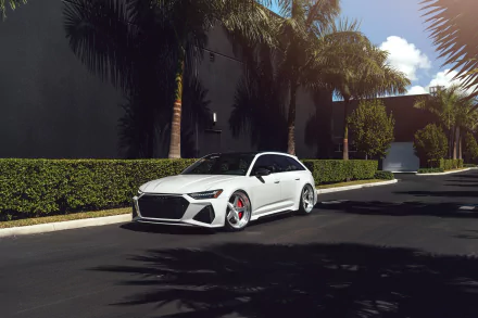 vehicle Audi RS6 Avant HD Desktop Wallpaper | Background Image