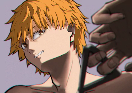 Denji (Chainsaw Man) Anime Chainsaw Man HD Desktop Wallpaper | Background Image