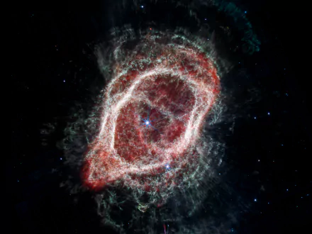  Southern Ring Nebula’s Spokes