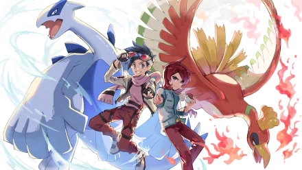 Hibiki (Pokémon) video game Pokémon: Gold and Silver HD Desktop Wallpaper | Background Image
