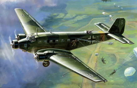 military junkers ju 52 HD Desktop Wallpaper | Background Image