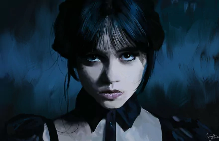  Wednesday Addams by Jakub Jarząbek