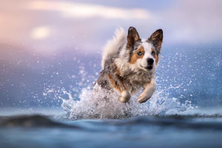 Animal border collie HD Desktop Wallpaper | Background Image