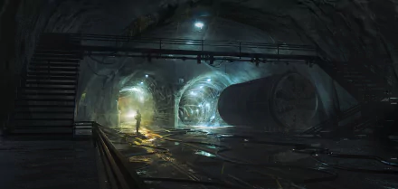  The Callisto Protocol - Old Mining Tunnels Concepts by Job Menting