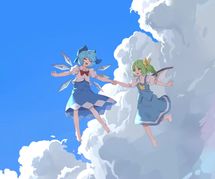 Cirno &amp; Daiyousei