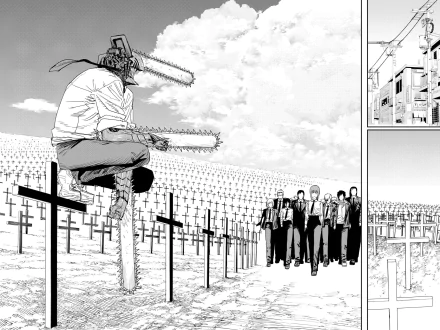 Anime Chainsaw Man HD Desktop Wallpaper | Background Image