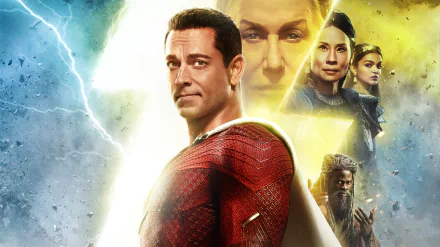 movie Shazam! Fury of the Gods HD Desktop Wallpaper | Background Image